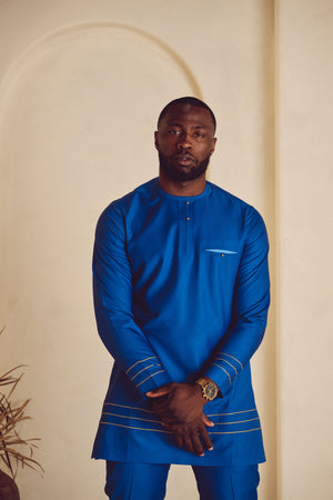 Royal Blue Kaftan Essence Set